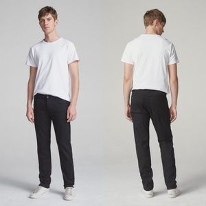 Rag & Bone Standard Issue Slim Fit 2 Black Jeans